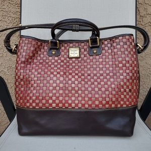 Dooney and Bourke Woven Tessuta Tote